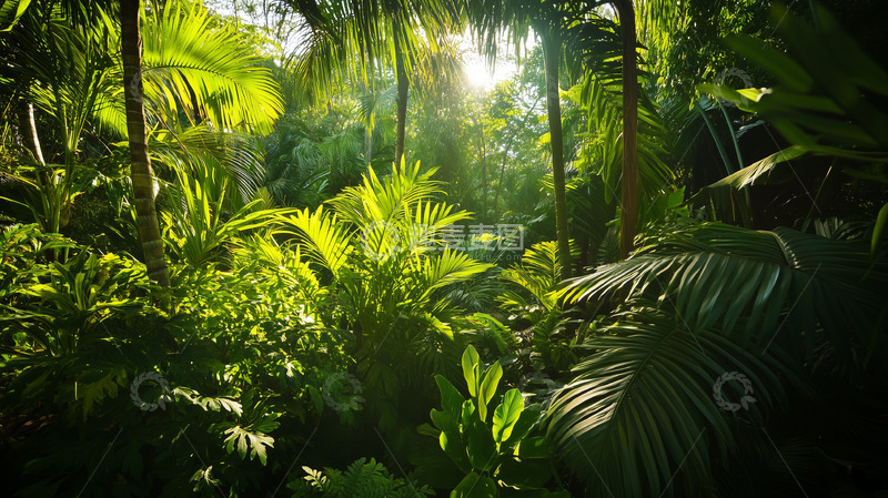 高清大图下载【趣麦麦图】热带雨林场景摄影