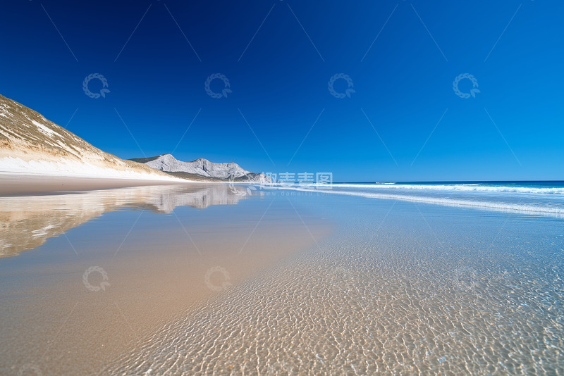 高清大图下载【趣麦麦图】长海岸线摄影