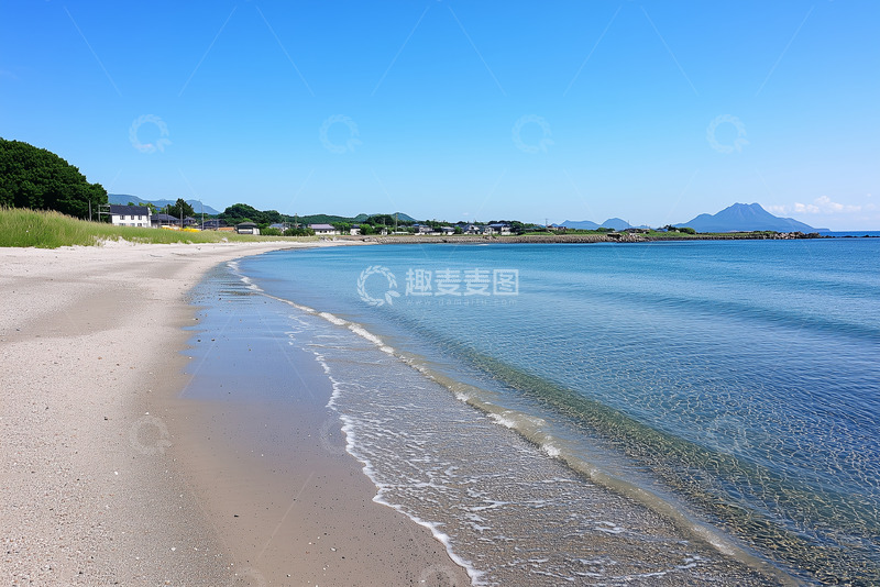 高清大图下载【趣麦麦图】夏日海边沙滩摄影2