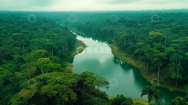 高清大图下载【趣麦麦图】亚马逊森林摄影