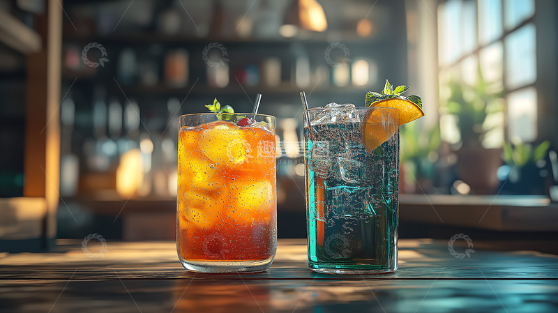 高清大图下载【趣麦麦图】酒水鸡尾酒饮品