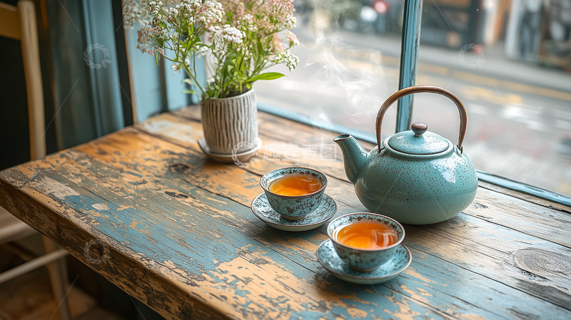 高清大图下载【趣麦麦图】茶文化中式茶艺