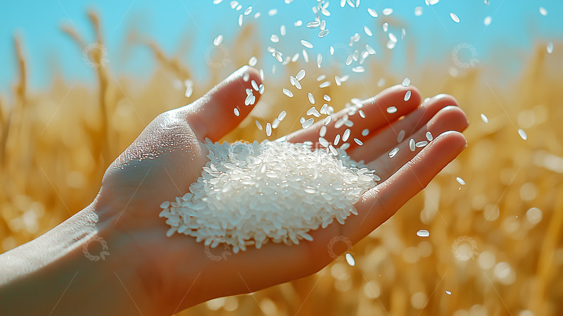 高清大图下载【趣麦麦图】粮食大米稻谷