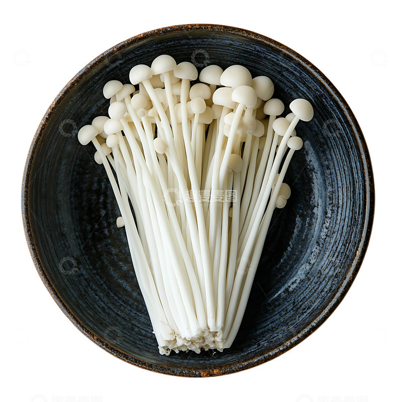高清大图下载【趣麦麦图】美味的金针菇