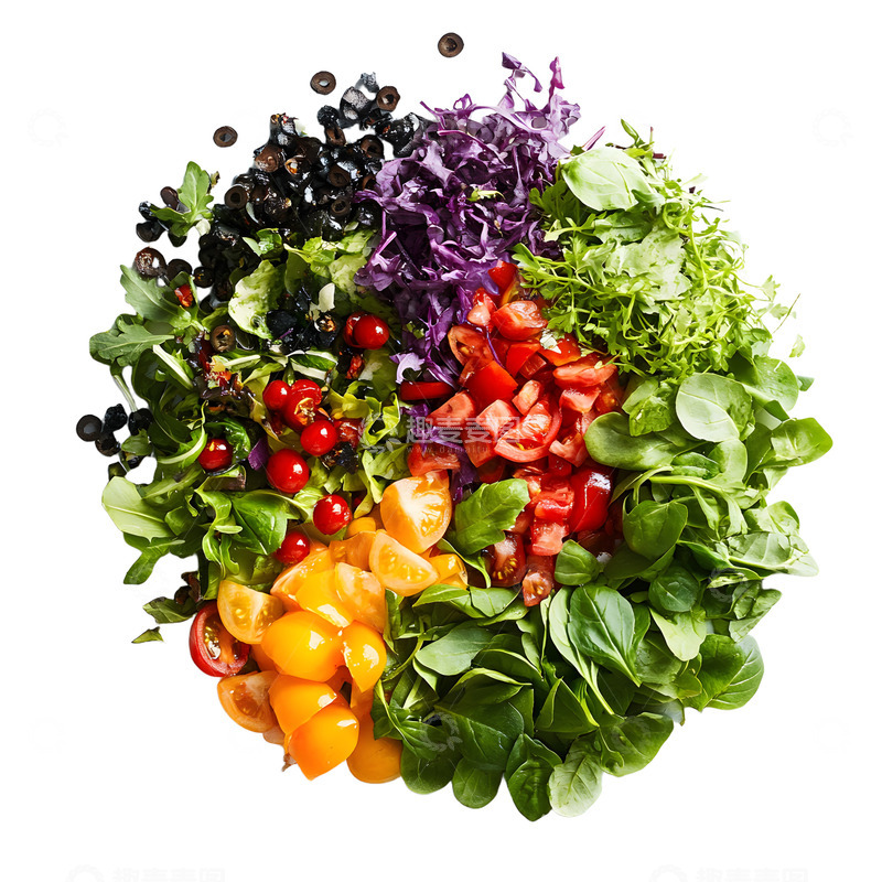 高清大图下载【趣麦麦图】蔬菜美食沙拉