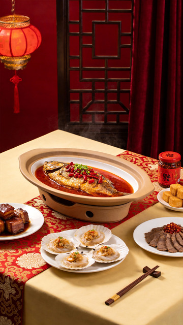 中式年夜饭美食摄影