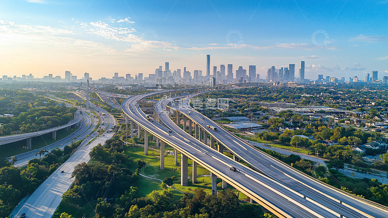 高清大图下载【趣麦麦图】公路交通立交桥