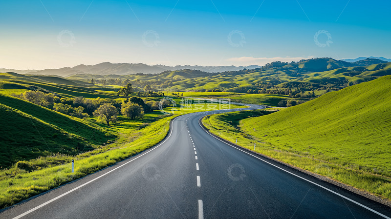 高清大图下载【趣麦麦图】道路交通公路