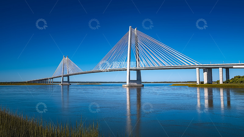 高清大图下载【趣麦麦图】跨海跨河桥梁