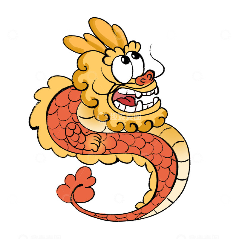 源文件下载【趣麦麦图】二月二龙抬头免抠元素