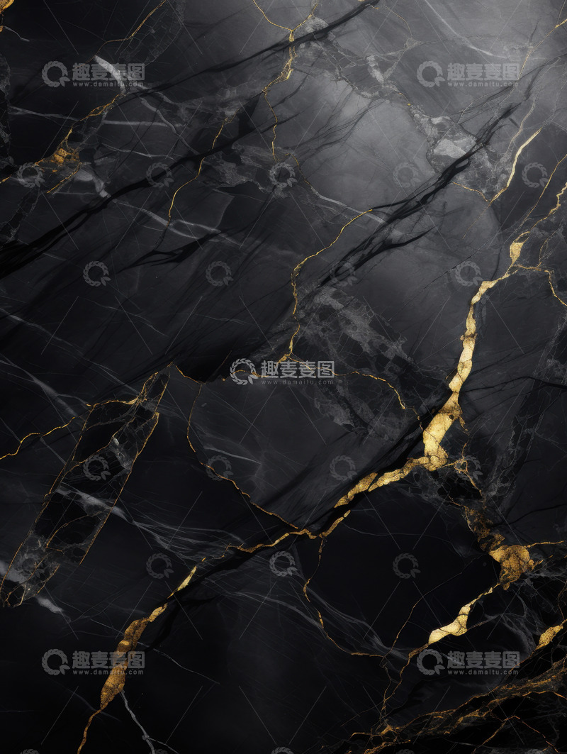 高清大图下载【趣麦麦图】黑色大理石背景
