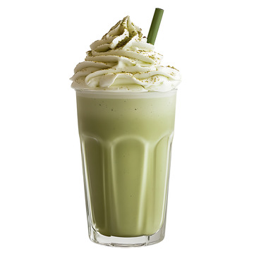 抹茶奶昔美食