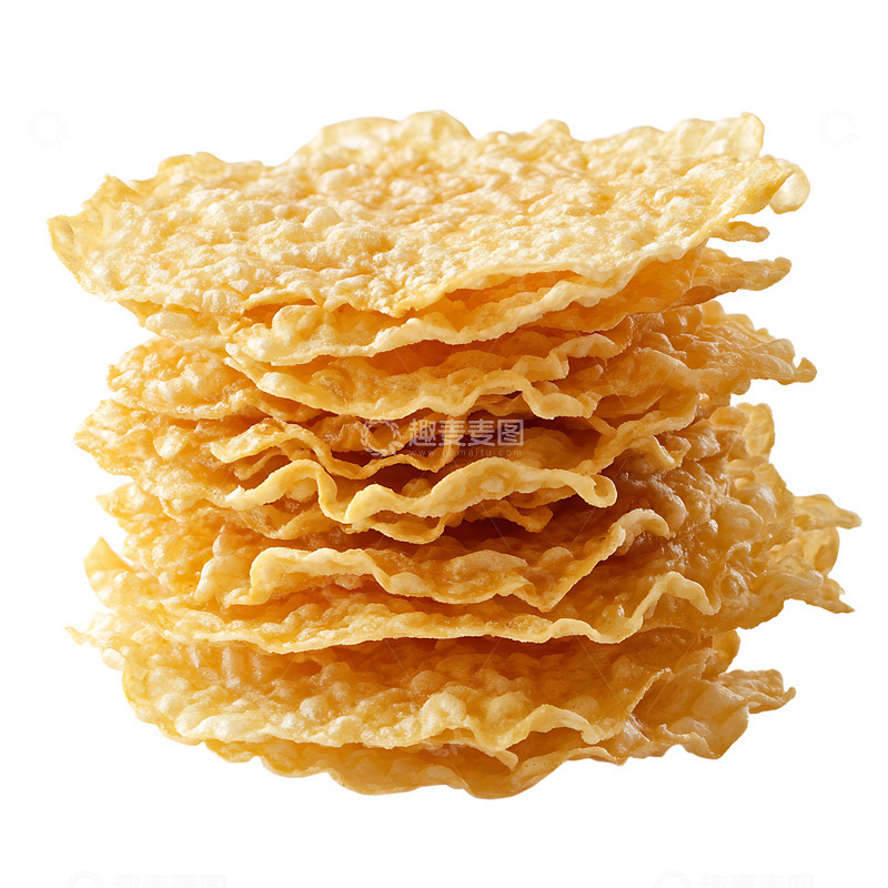高清大图下载【趣麦麦图】油炸面块美食
