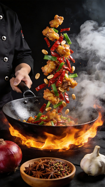 中式爆炒美食摄影