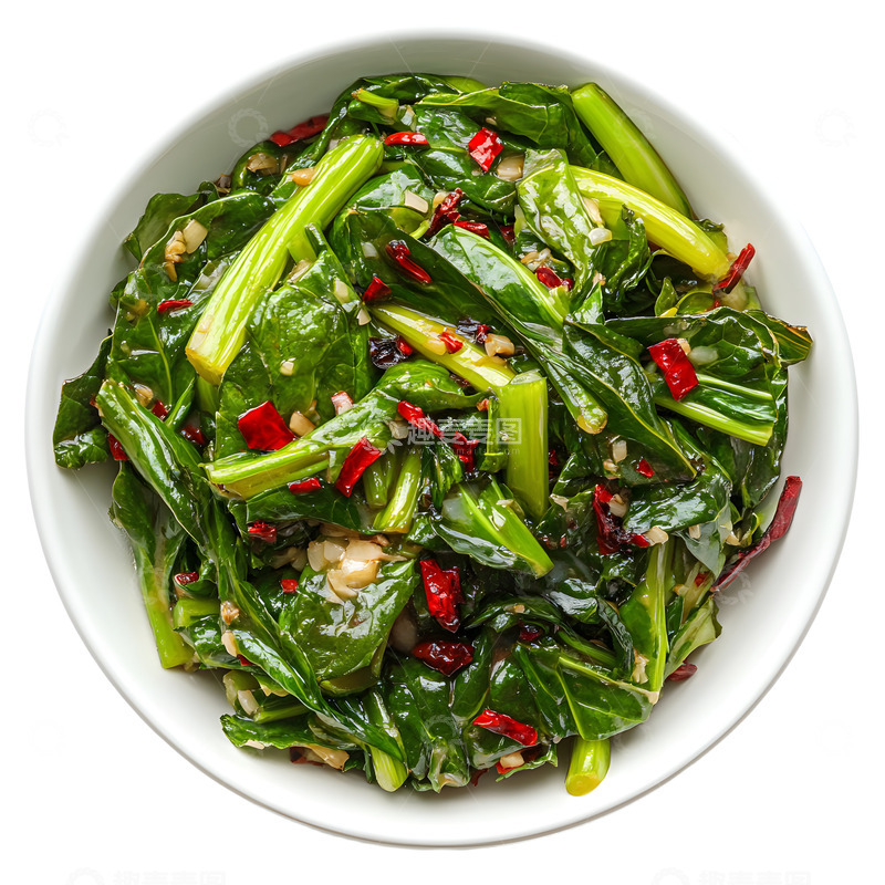 高清大图下载【趣麦麦图】炒青菜炒蔬菜美食