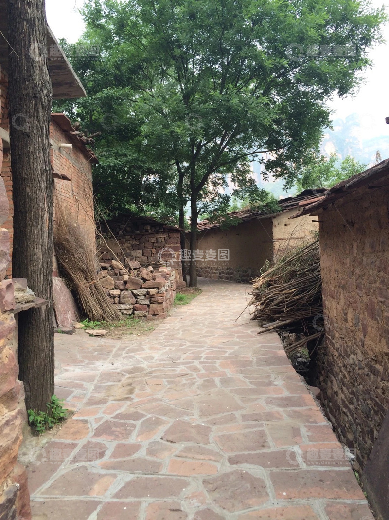 高清大图下载【趣麦麦图】-乡村小镇建筑