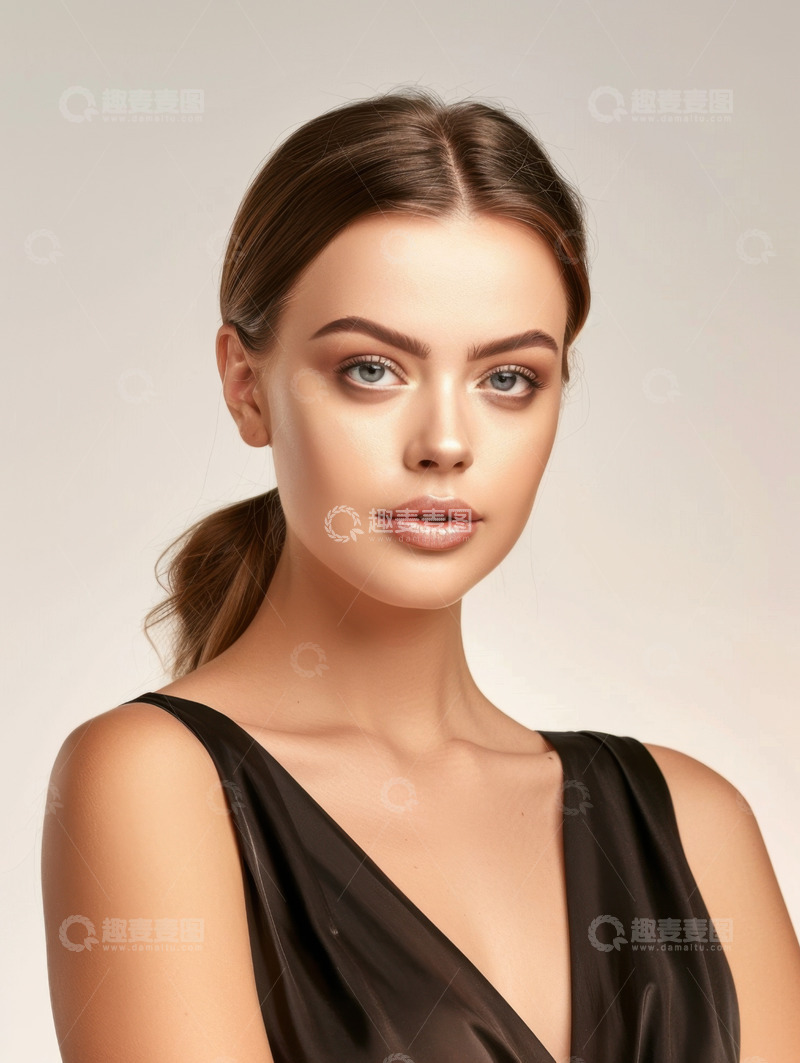 高清大图下载【趣麦麦图】一位美女模特