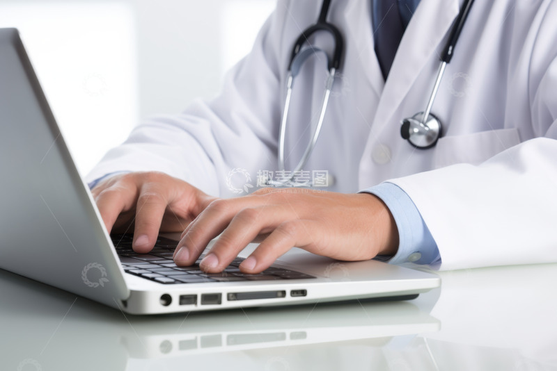 高清大图下载【趣麦麦图】办公的一位医生
