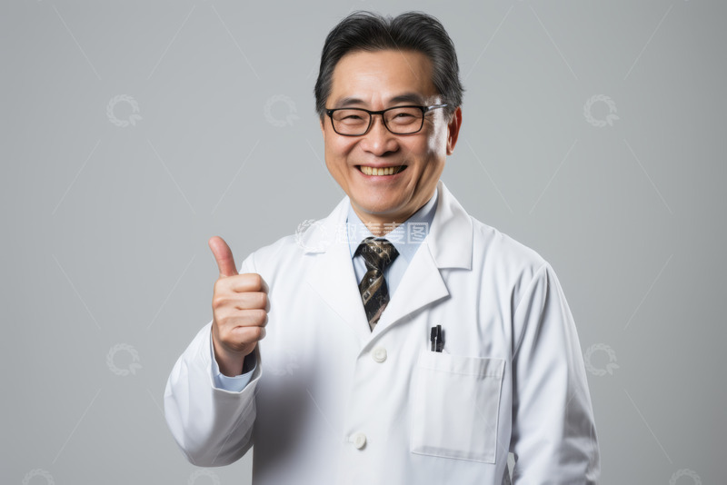 高清大图下载【趣麦麦图】点赞的医生摄影