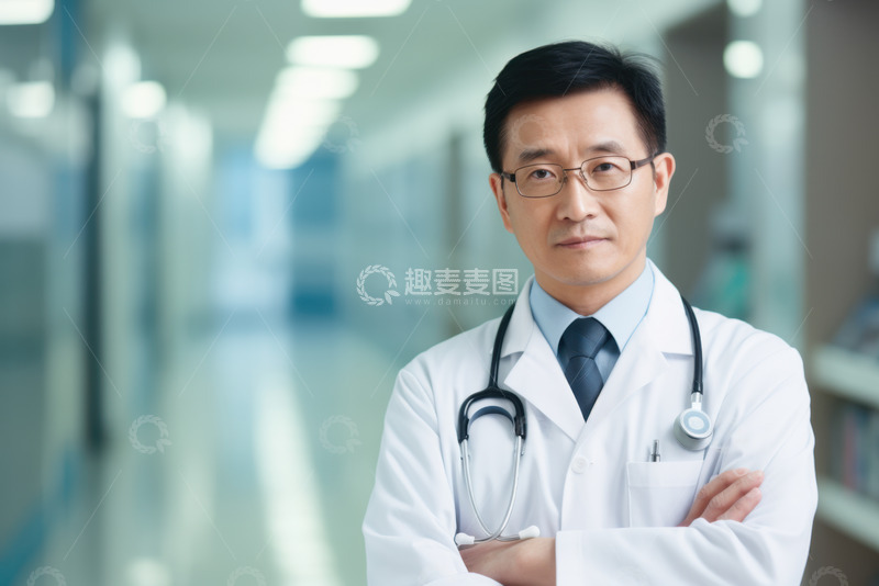 高清大图下载【趣麦麦图】医院里的医生