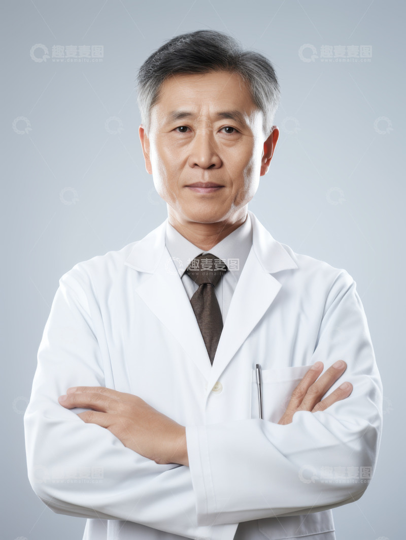高清大图下载【趣麦麦图】一位医生肖像摄影