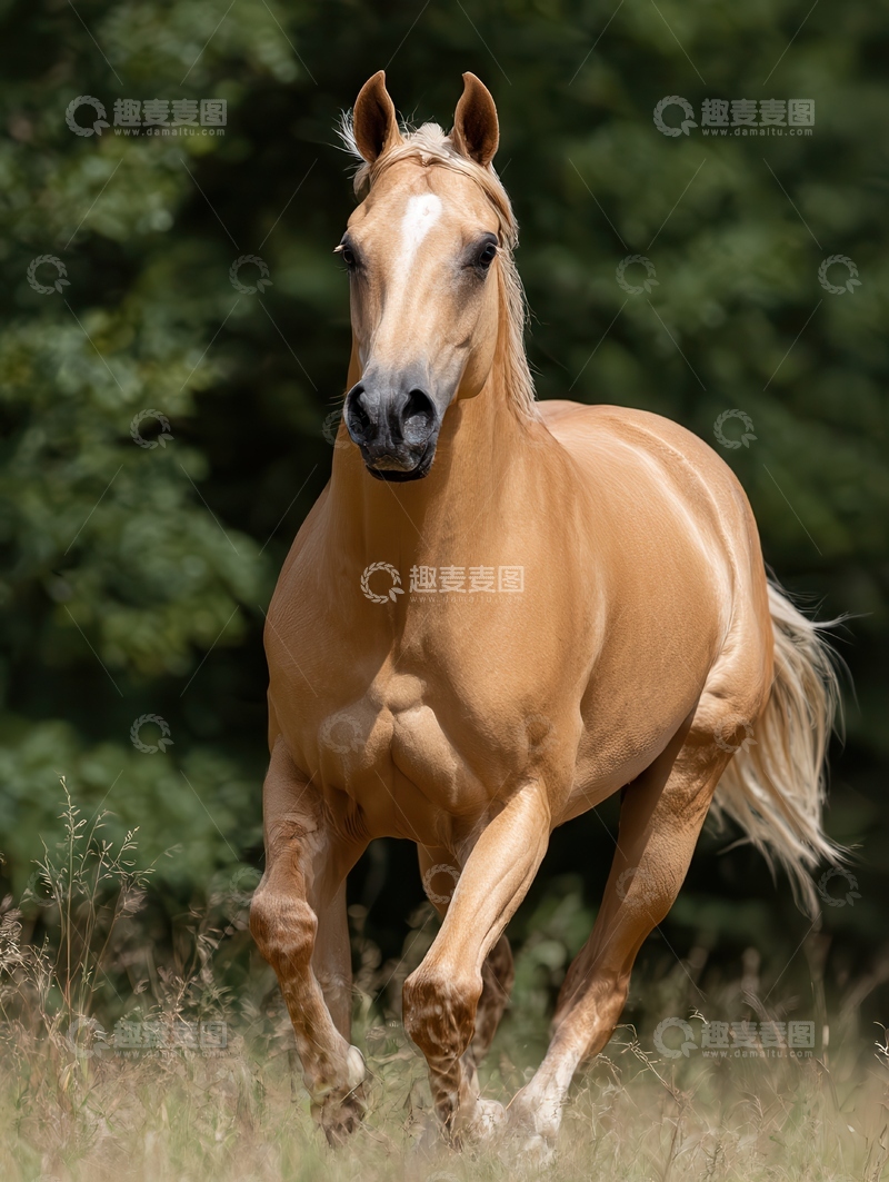 高清大图下载【趣麦麦图】阿哈尔  捷金马  厚团 