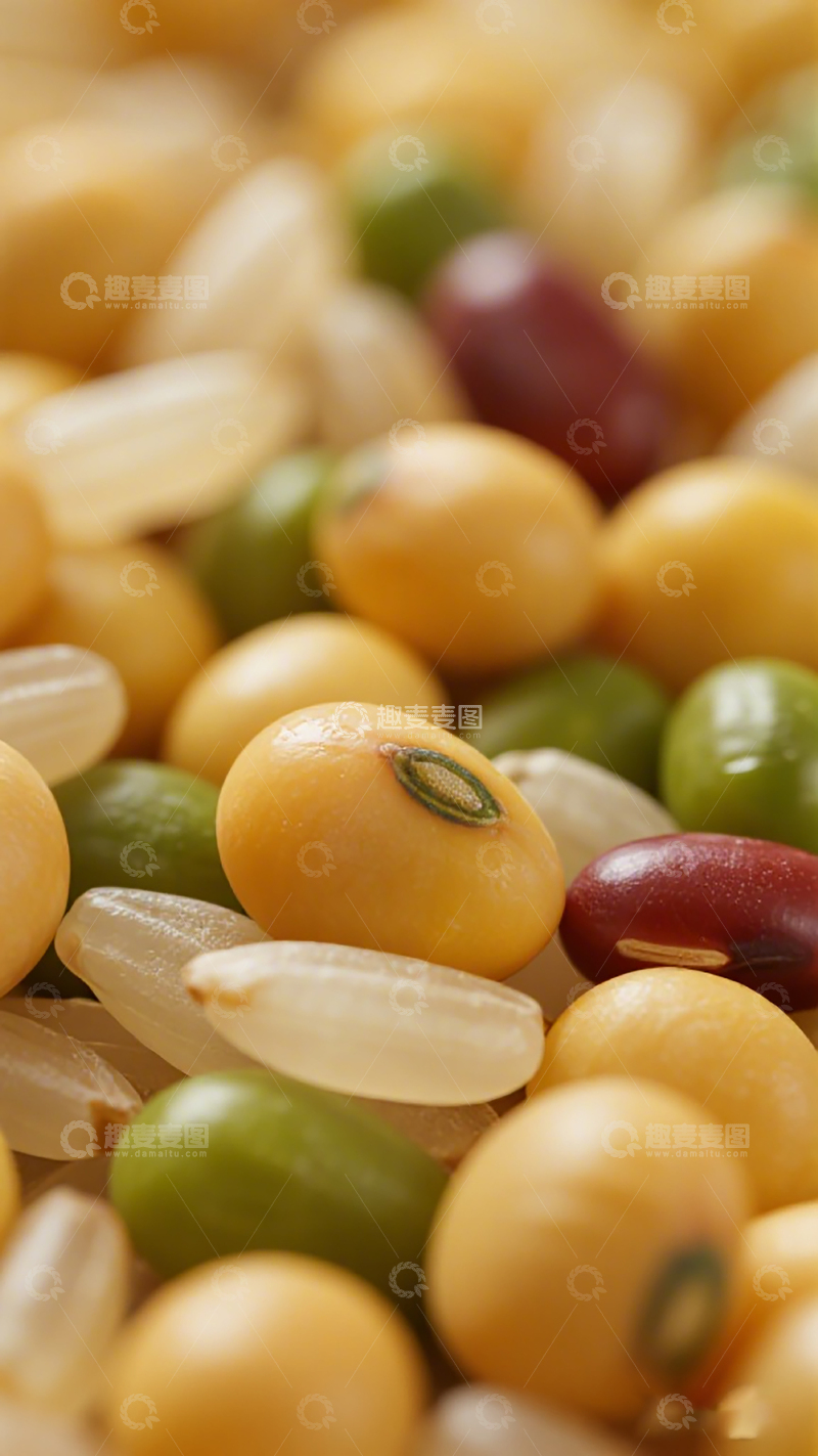 高清大图下载【趣麦麦图】豆类谷物特写摄影