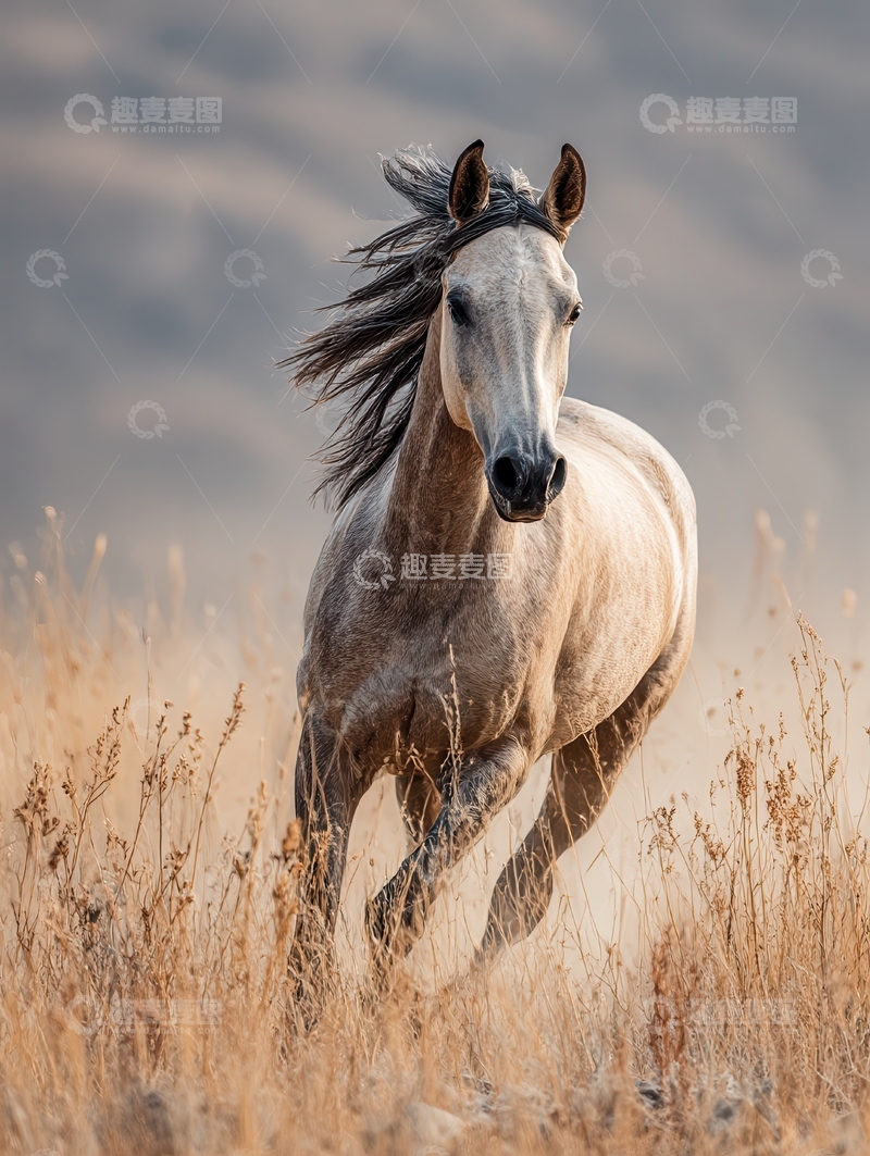 高清大图下载【趣麦麦图】阿哈尔  捷金马  团绒