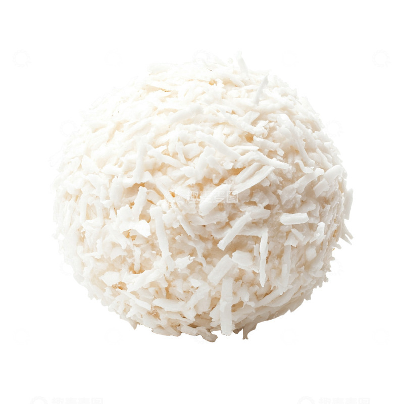 高清大图下载【趣麦麦图】椰蓉团子美味甜点