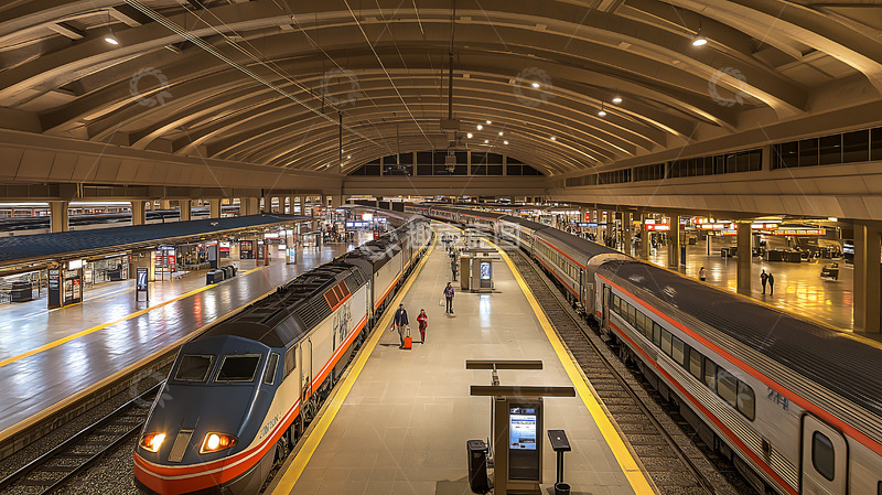 高清大图下载【趣麦麦图】运输交通火车