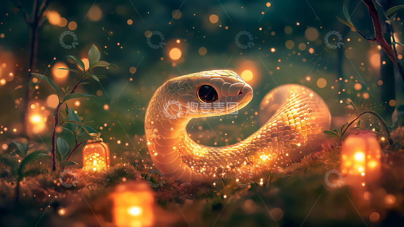 高清大图下载【趣麦麦图】春节生肖可爱