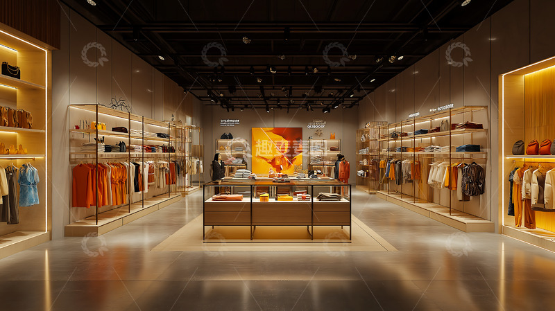 高清大图下载【趣麦麦图】商场店铺服饰