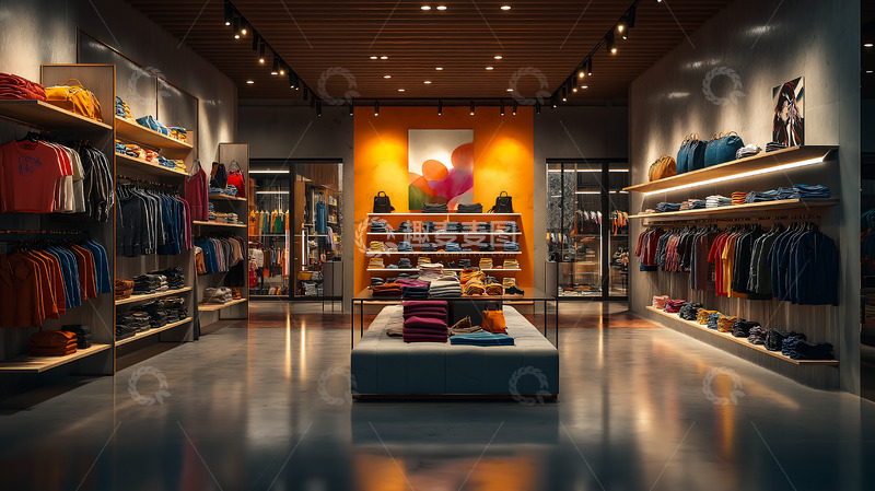 高清大图下载【趣麦麦图】商场服饰店铺