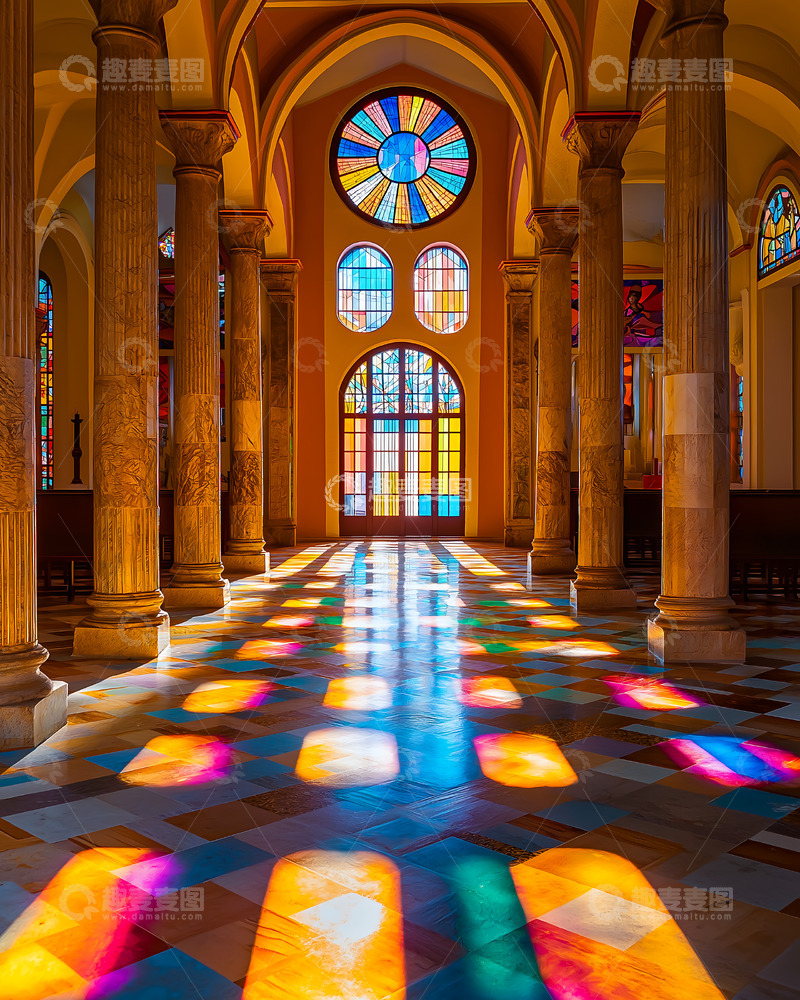 高清大图下载【趣麦麦图】教堂教派宗教