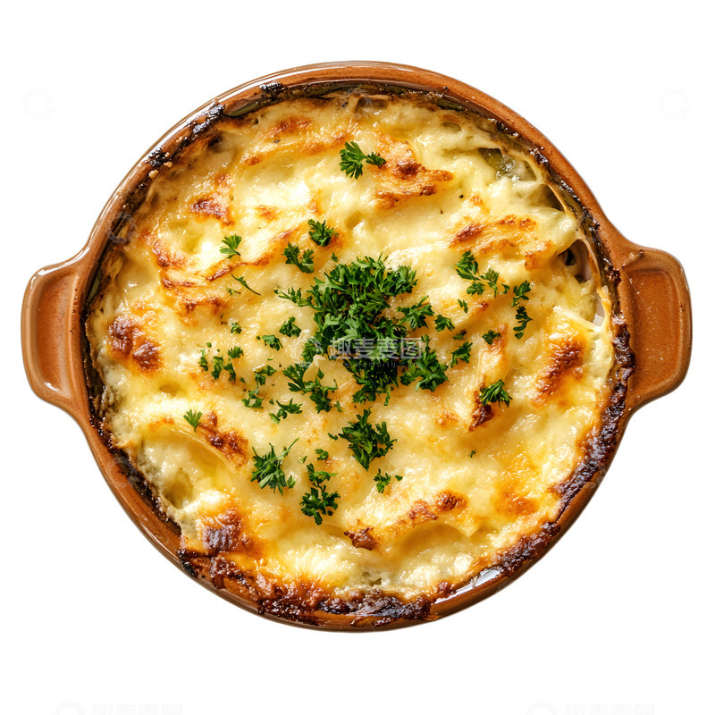 高清大图下载【趣麦麦图】芝士焗饭美味