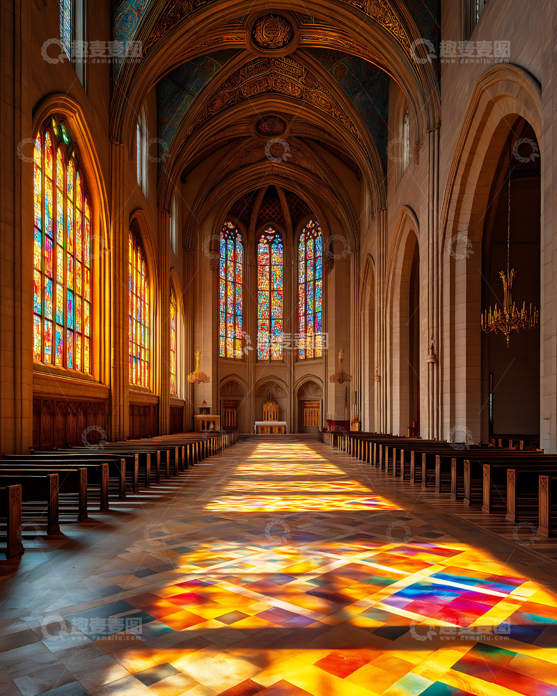 高清大图下载【趣麦麦图】宗教教派建筑
