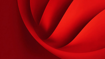 红色抽象艺术设计