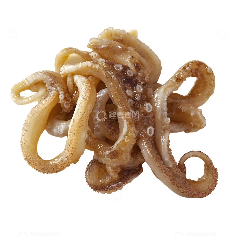 高清大图下载【趣麦麦图】鱿鱼须美味生