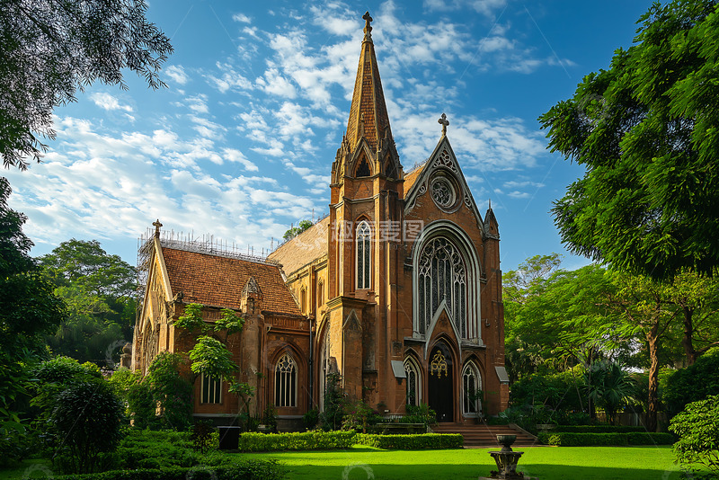 高清大图下载【趣麦麦图】教堂建筑文化