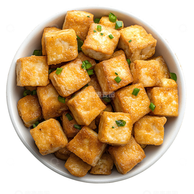 高清大图下载【趣麦麦图】小葱豆腐美味美食