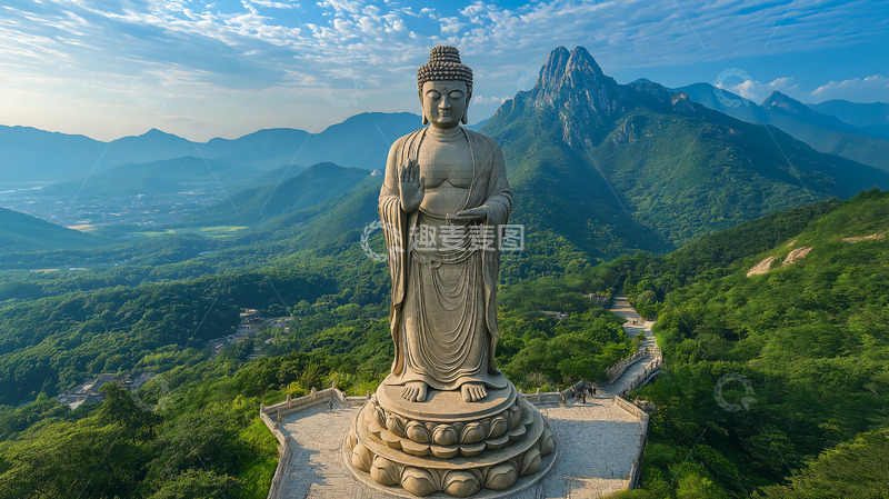 高清大图下载【趣麦麦图】石像佛像宗教雕像