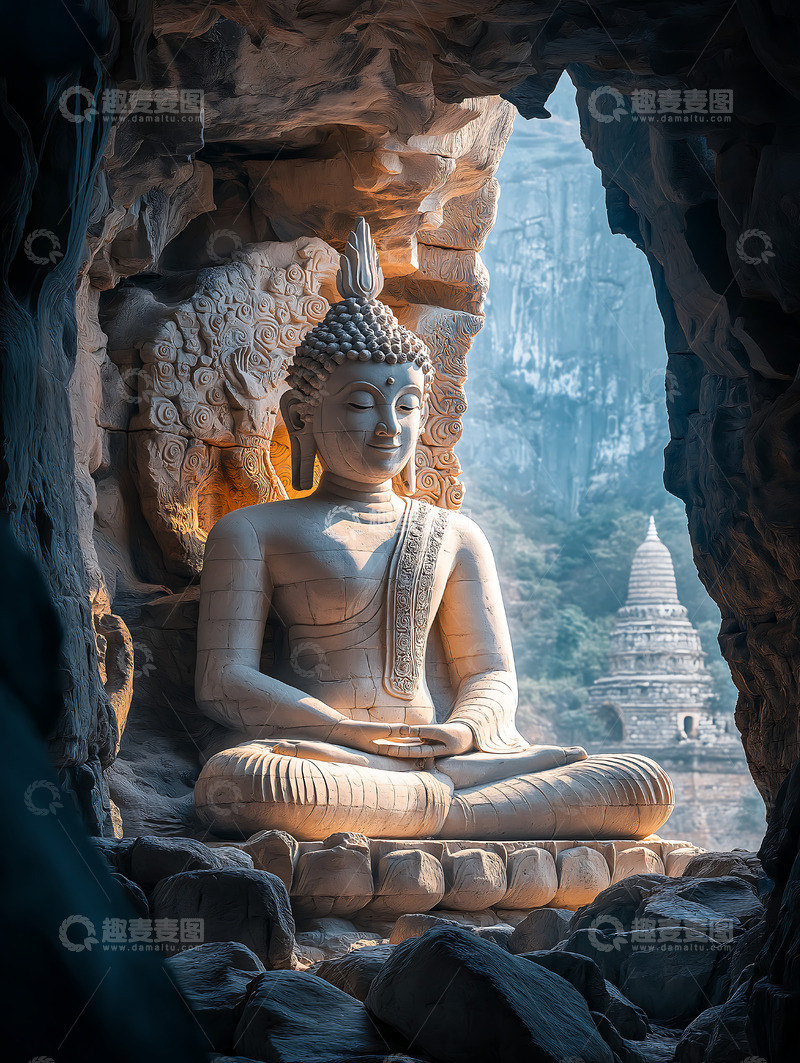 高清大图下载【趣麦麦图】宗教石像雕像