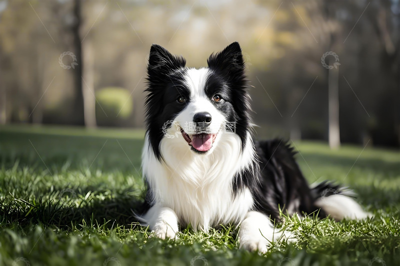 高清大图下载【趣麦麦图】动物摄影之宠物狗边牧