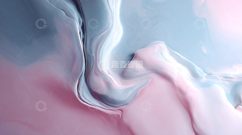 高清大图下载【趣麦麦图】梦幻粉蓝渐变纹理背景