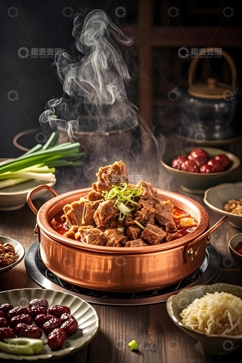 高清大图下载【趣麦麦图】美食羊蝎子摄影图