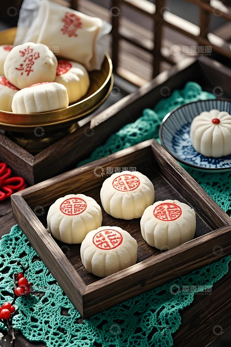 高清大图下载【趣麦麦图】糕饼美味零点摄影图