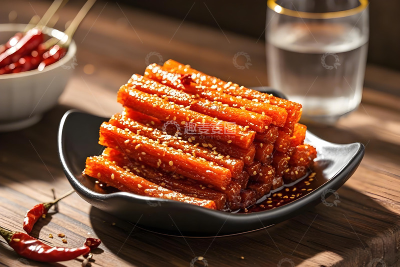 高清大图下载【趣麦麦图】零食辣条摄影图