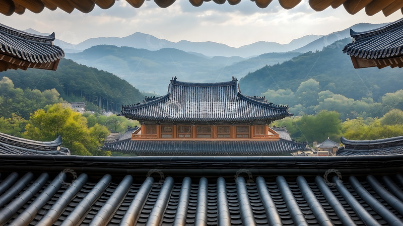 高清大图下载【趣麦麦图】卯榫结构飞檐斗拱