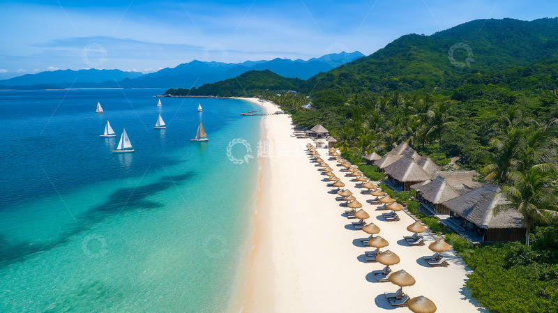 高清大图下载【趣麦麦图】海滨海岸大海