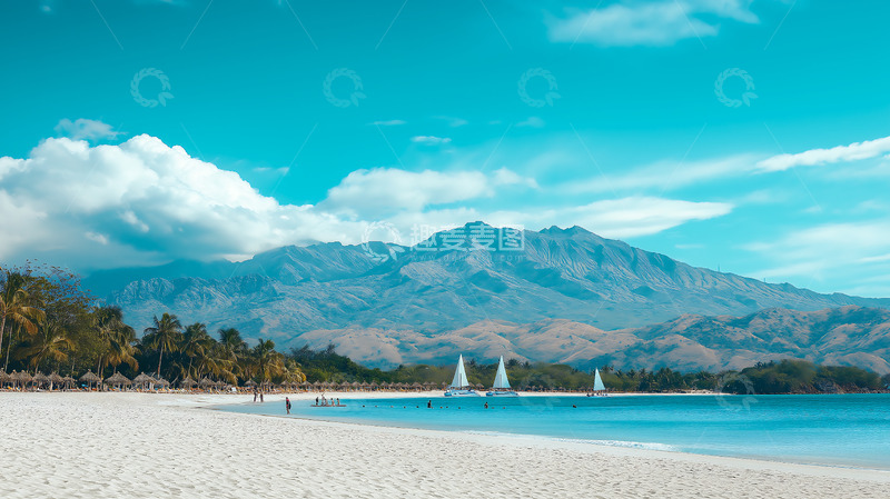 高清大图下载【趣麦麦图】海滨大海海岸